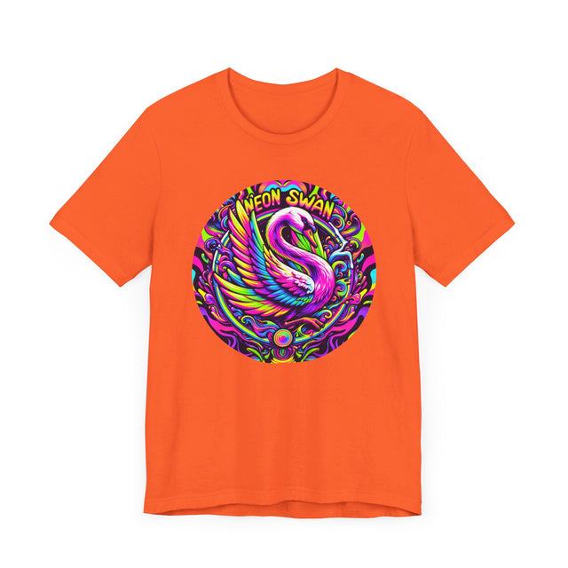 Neon Swan T-shirt, Swan Tee, Bird Lover