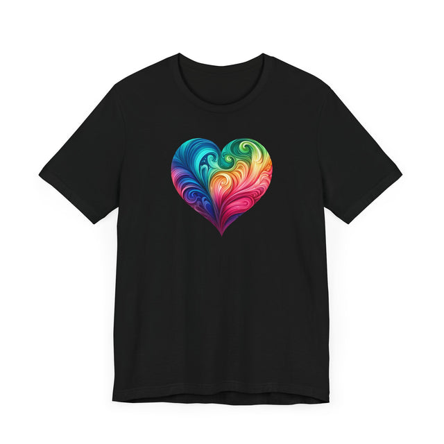 Rainbow Heart Swirl Shirt