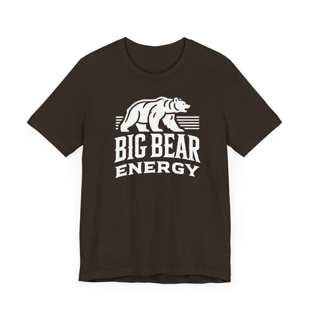 Big Bear Energy T-shirt, Animal Lover T shirt, LGBTQ+, Big Bear
