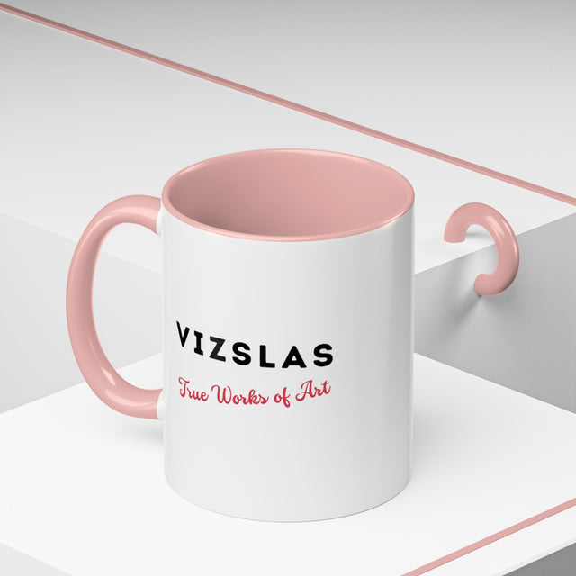 Vizsla Coffee Cup,4-Panel Pop Art Mug,Vizsla Lover,Vizsla Mom,Vizsla Dad,Dog Lover Gift,Vizsla Gift