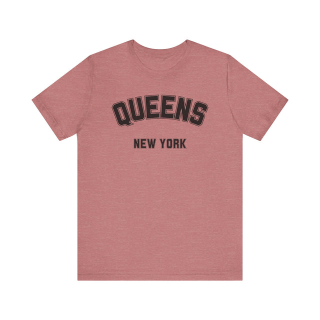 Queens NY Tshirt, New York Lover, Queens Gift, Real New Yorker T-shirt, Cute T for her, Cool T for him, NYC Tshirt, New York City Gift