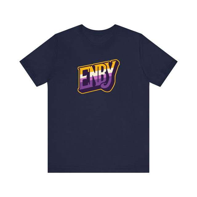 Enby T-shirt,NonBinary Pride Shirt, Non-Binary Top,LGBTQ+ Tee