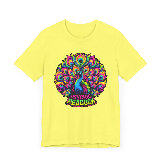 Psychic Peacock T-shirt, Peacock Tee, Bird Lover