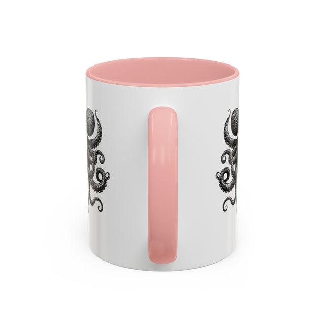 Octopus Mug, Ocean Lover Gift, Boating Gift, Coastal Living, Ocean Gift, Coastal gift,Coastal Decor, Nautical Mug, Nautical Gift, Captain