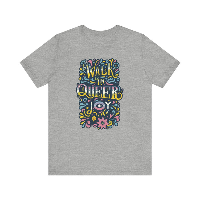 Queer Joy T-shirt,Pride Shirt,Pride Parade Top, LGBTQ+ Tee, Nonbinary, Gay, Lesbian, Bisexual, Trans, BGLT, LBGT, Enby, Pansexual, Bi