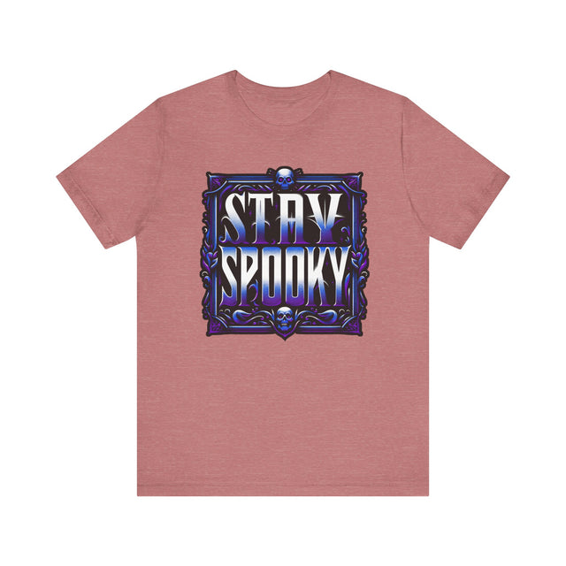 Spooky T-shirt, Gifts for Dad, Halloween Top, Goth Tee, Monster Shirt, Horror Fan, Trick Or Treat Tee, Stay Spooky, Skull, Dark Art, Macabre