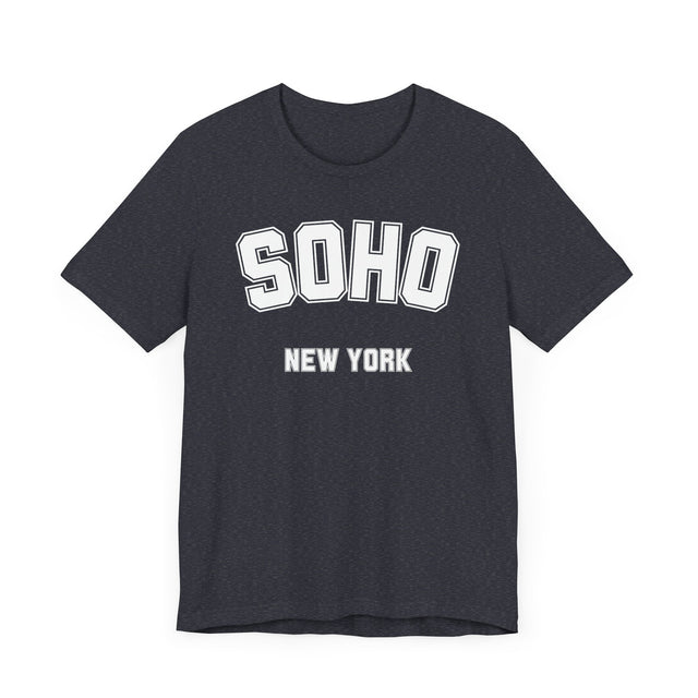 SoHo Tshirt, New York Lover, Hip New York Gift, Real New Yorker T-shirt, Cute T for her, Cool T for him, NYC Tshirt, New York City Gift