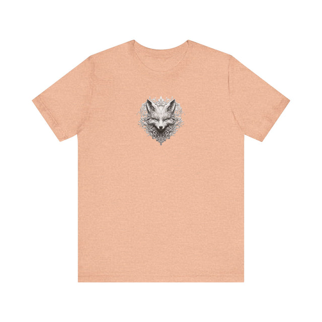 The Filigree Fox shirt, Fox Tshirt, Company Logo Shirt, Art Tshirt, Pen and Ink Drawing, Fox Lover Gift, Nature Lover Tee