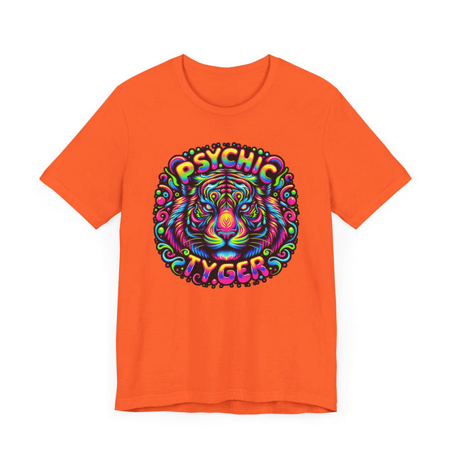 Psychic Tyger T-shirt,Tiger Lover Top,Big Cat Lover