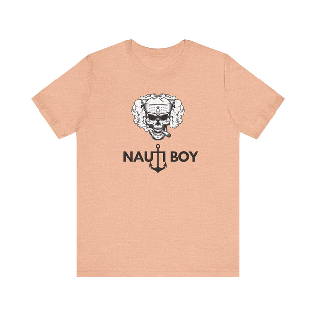 Nauti Boy Tshirt, Nautical Tshirt, Boating Tshirt-Captain Tshirt, Pirate Tshirt, Rebel Tshirt, Father's Day gift, Cigar Tshirt, Skull Tshirt