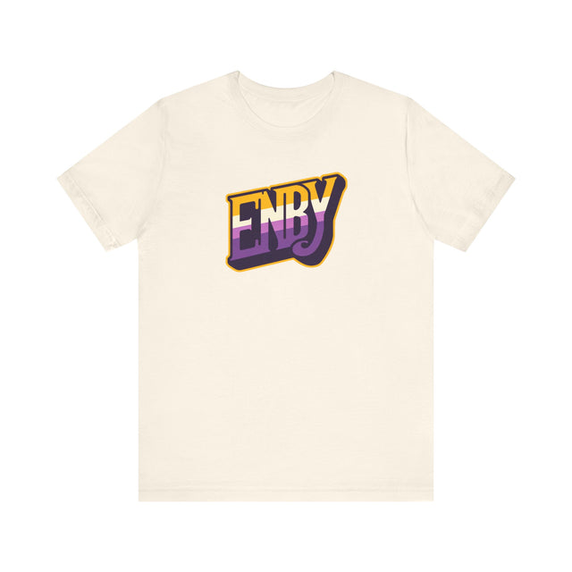 Enby T-shirt,NonBinary Pride Shirt, Non-Binary Top,LGBTQ+ Tee