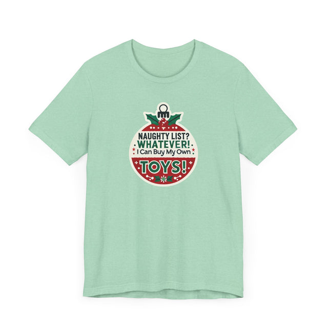 Naughty List Ornament T-shirt, Christmas Shirt