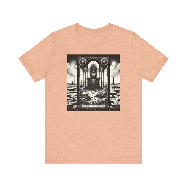 Queen of the Wastelands,Tarot card shirt,Mothers Day Gift,Goth Shirt,Witchy Shirt,Mystical Cards Tee,Goth Mom Gift,Gothic Art Shirt