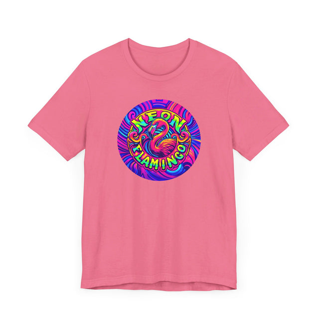 Neon Flamingo T-shirt, Flamingo Tee, Bird Lover
