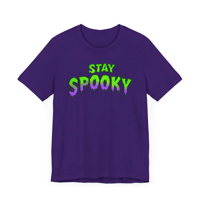 Stay Spooky Green/Purple T-shirt, Halloween Shirt