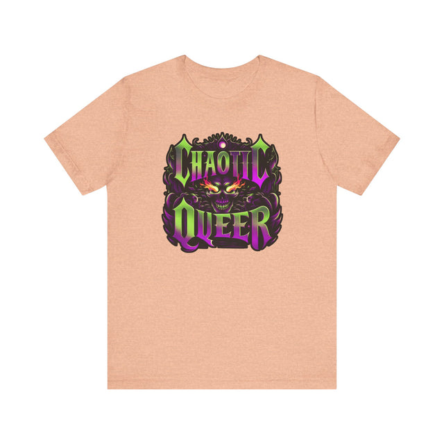 Chaotic Queer Shirt,Pride T-Shirt,Pride Parade T shirt, LGBTQ+ Tee,Nonbinary,Gay,Lesbian,Bisexual,Trans,BGLT,LBGT,Radical Fairies,Queer Goth