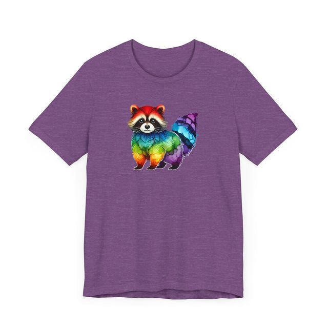 Rainbow Raccoon Alcohol Ink T-shirt, Pride Shirt,Animal Lover T shirt, LGBTQ+, BGLT