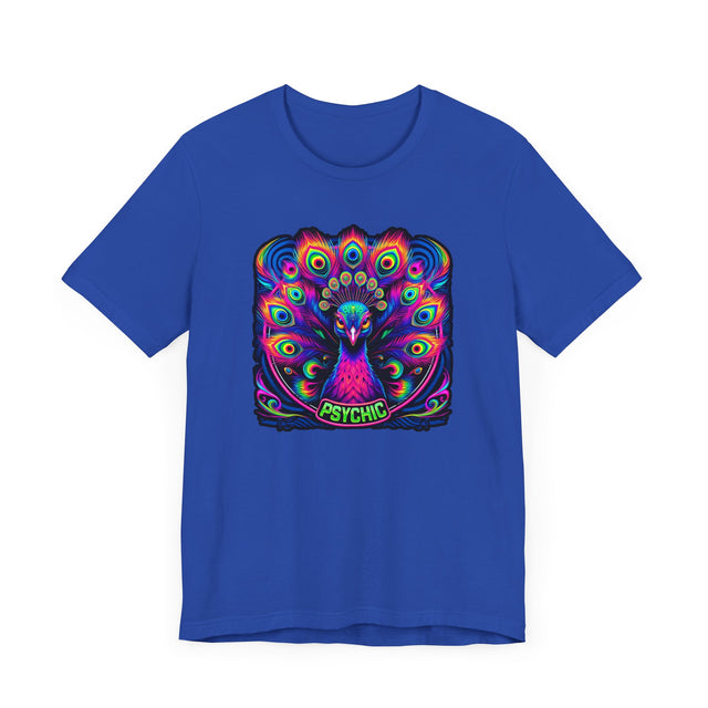 Psychic Peacock T-shirt, Peacock Tee, Bird Lover