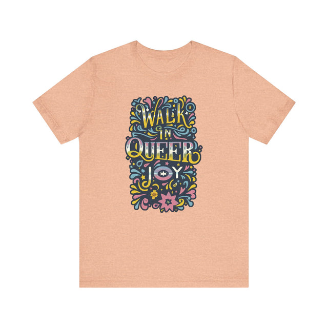 Queer Joy T-shirt,Pride Shirt,Pride Parade Top, LGBTQ+ Tee, Nonbinary, Gay, Lesbian, Bisexual, Trans, BGLT, LBGT, Enby, Pansexual, Bi
