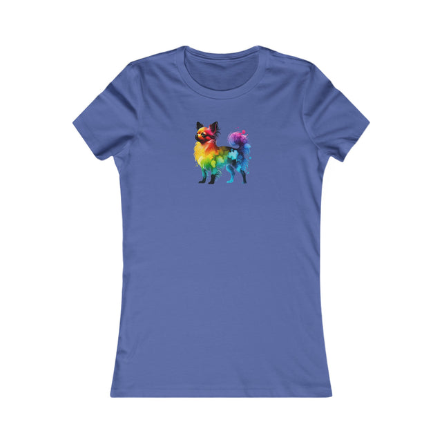 Rainbow Chihuahua T-shirt,Pride Shirt,Dog Lover Top,Rainbow Animals,LGBTQ+ Tee, Chihuahua Owner,Women's Favorite Tee
