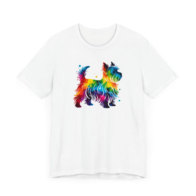 Rainbow West Highland Terrier T-shirt,Pride Shirt,Dog Lover Top,Rainbow Animals,LGBTQ+ Tee, Westie owner, West Highland White Terrier gift