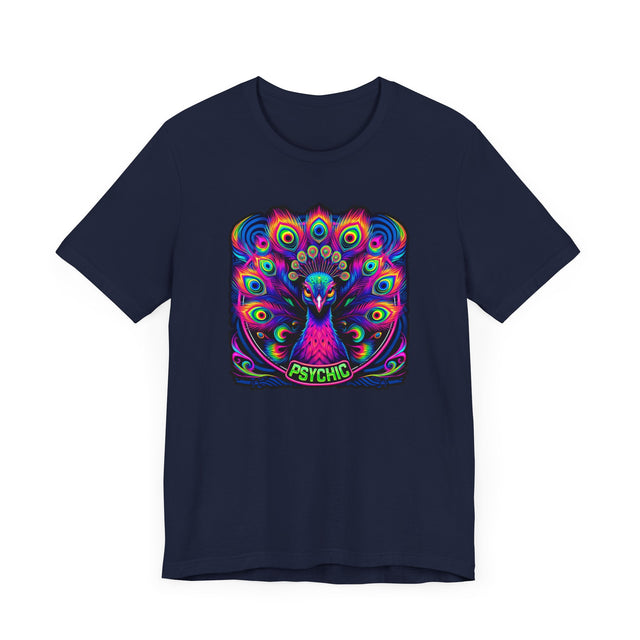 Psychic Peacock T-shirt, Peacock Tee, Bird Lover