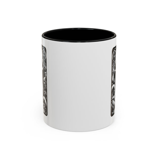 Queen of the Seas,Tarot card mug,Mother's Day Gift,Sailing Gift,Mystical Cards,Celestial Astrology,Gift for her,Nautical gift,Boating Mug