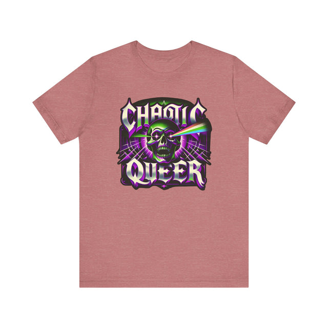 Chaotic Queer Shirt,Pride T-Shirt,Pride Parade T shirt, LGBTQ+ Tee,Nonbinary,Gay,Lesbian,Bisexual,Trans,BGLT,LBGT,Radical Fairies,Queer Goth