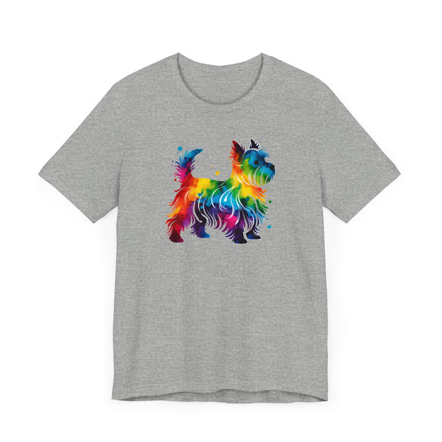 Rainbow West Highland Terrier T-shirt,Pride Shirt,Dog Lover Top,Rainbow Animals,LGBTQ+ Tee, Westie owner, West Highland White Terrier gift