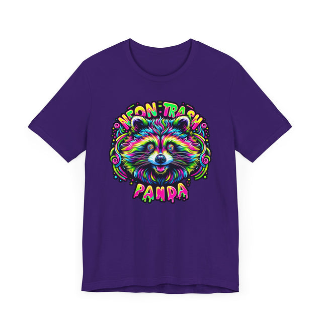 Hypnotic Eyes Neon Trash Panda T-shirt, Raccoon Shirt, Animal Lover T shirt