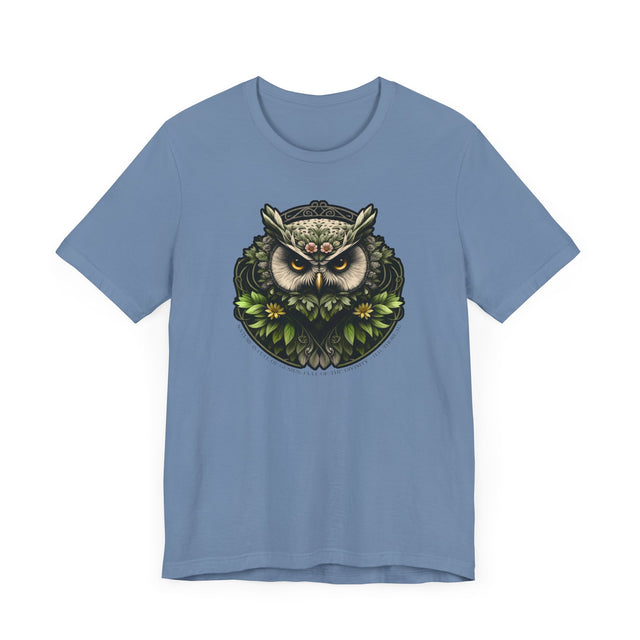 Owl Nature is Full of Genius T-shirt, H.D. Thoreau Shirt