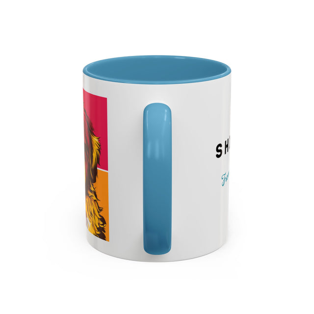 Shih Tzu Coffee Cup,4-Panel Pop Art Mug,Shih Tzu Lover,Shih Tzu Mom,Shih Tzu Dad,Dog Lover Gift,Shih Tzu Gift