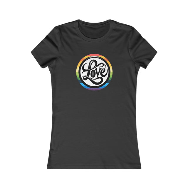Pride Love Circle Shirt, Rainbow Love T-shirt, LGBT Love, Pride T shirt, LGBTQ+ Tee, Nonbinary, Gay, Lesbian, Bisexual, Trans, Queer Love