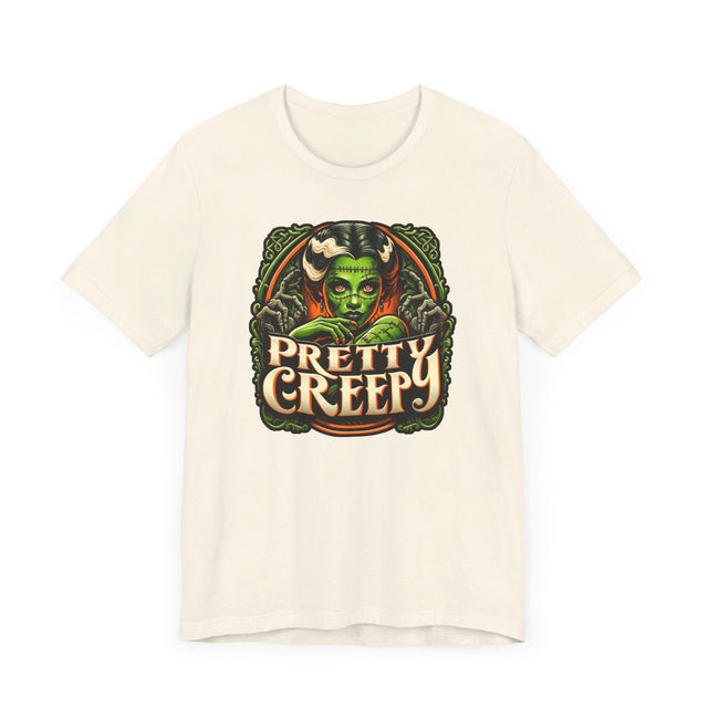 Pretty Creepy Bride of Frankenstein T-shirt, Halloween Shirt