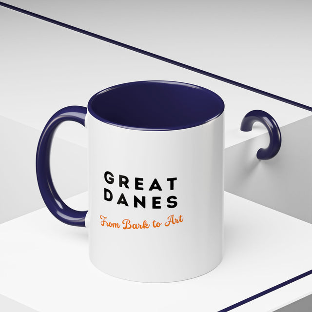 Great Danes Coffee Cup,4-Panel Pop Art Mug,Great Dane Lover,Great Dane Mom,Great Dane Dad,Dog Lover Gift,Great Dane Gift