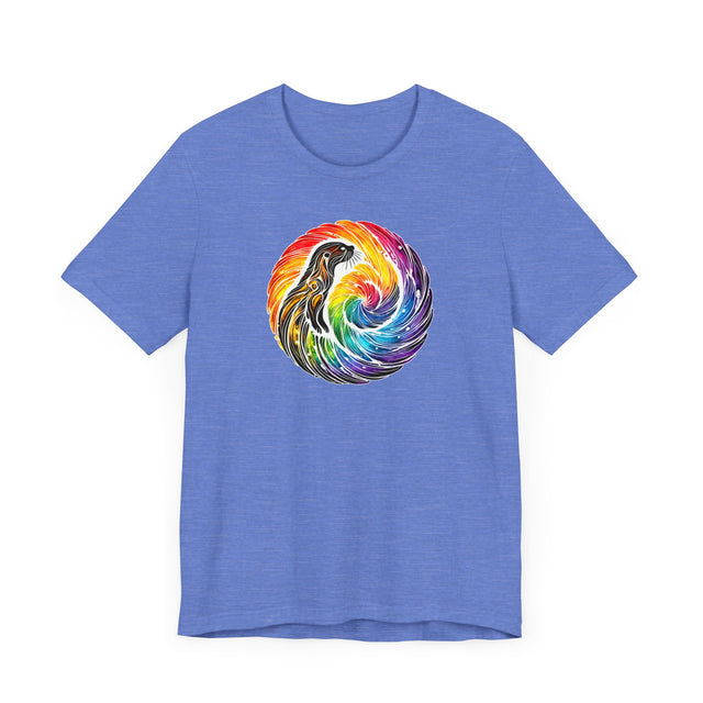 Rainbow Sea Otter Spiral Mandala,Marine life Tee,Sea life lover,Ocean Life,Nautical,Pride Shirt,LGBTQ+ Tee