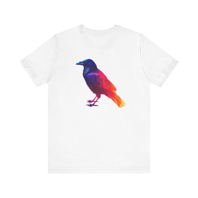 Rainbow Raven T-shirt,Pride Shirt, Pride Parade Top, Rainbow Animals,LGBTQ+ Tee, Nonbinary, Gay, Lesbian, Bisexual, Trans, BGLT, LBGT, Enby, Pansexual