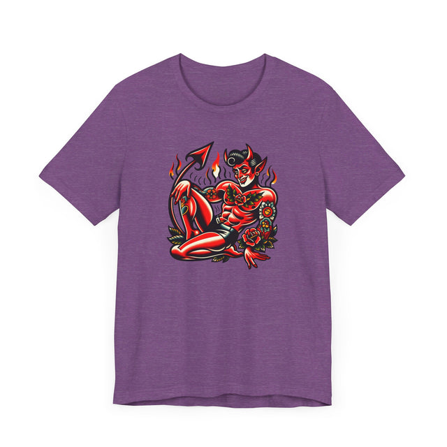 Handsome Devil T-shirt, Flash Tattoo Style Shirt