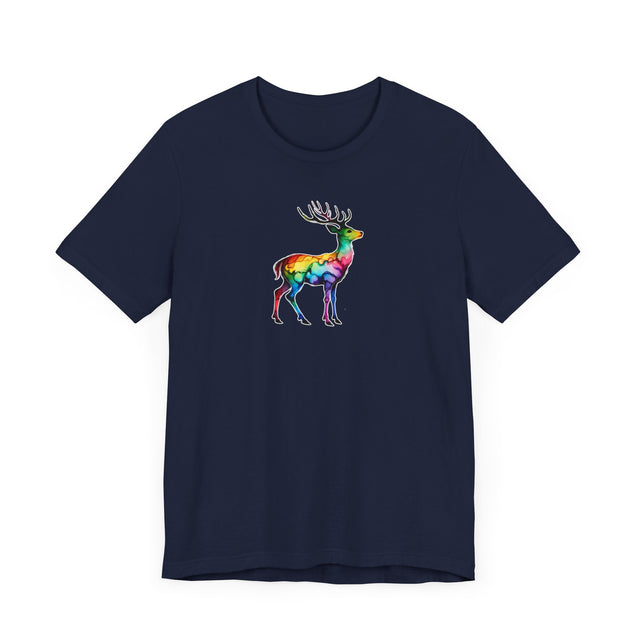 Rainbow White-Tailed Deer,Deer lover shirt,Pride Shirt,Rainbow,Pride Parade T shirt,LGBTQ+ Ally Tee