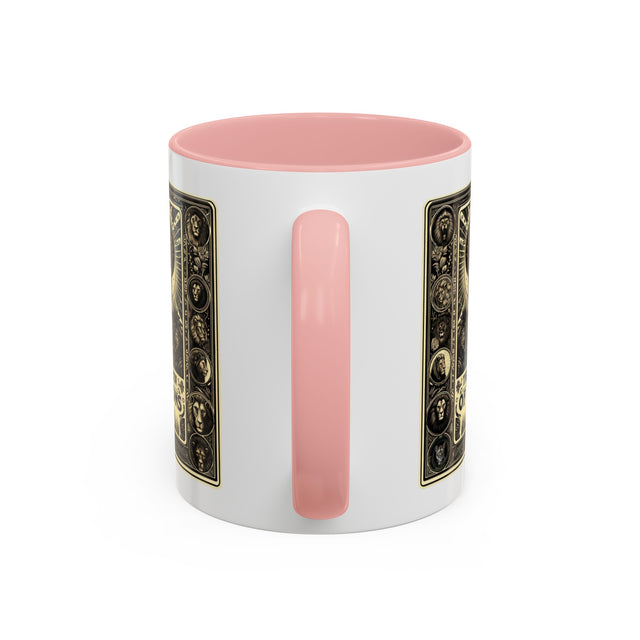 Queen of Lions,Tarot card cup,Mothers Day Gift,Tarot Reader Gift,African Queen,Gift for her,Black Mom Gift,Black Queen Mug,Gift for Mom