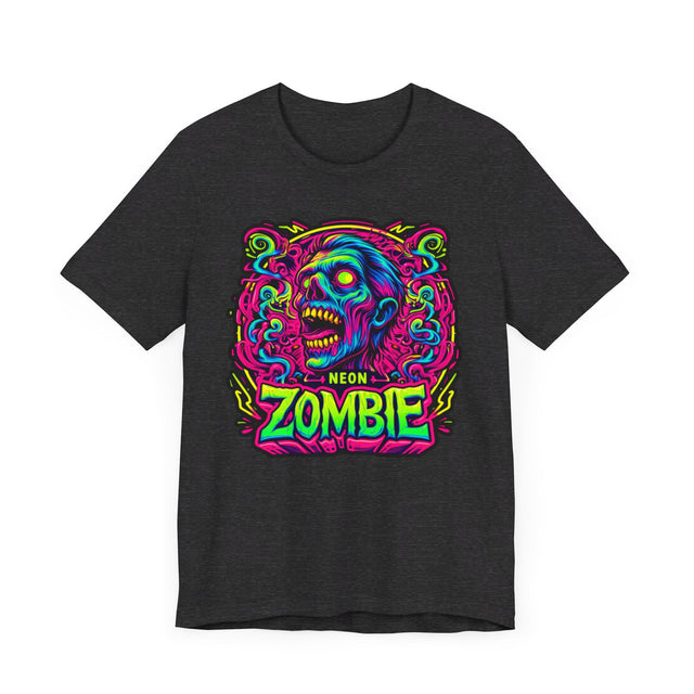 Neon Zombie T-shirt, Halloween Tee, Neon Goth
