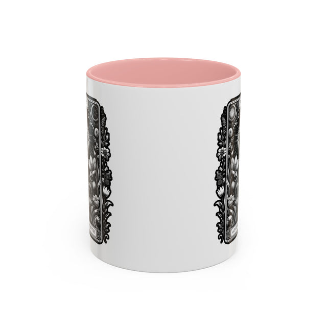 Queen of Spring Tarot card mug,Mother's Day Gift,Tarot Lover Gift,Gardening cup,Mystical mug,Celestial Astrology,Gardener Gift,Gift for her