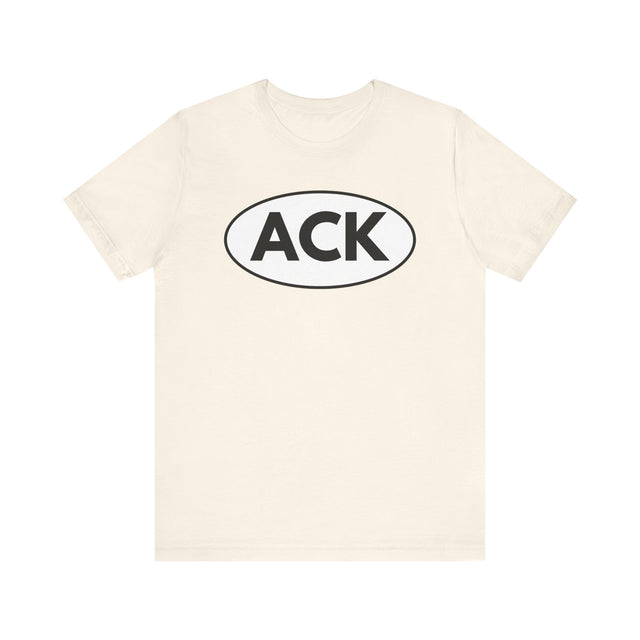 ACK tshirt, Nantucket airport shirt, Nantucket Shirt