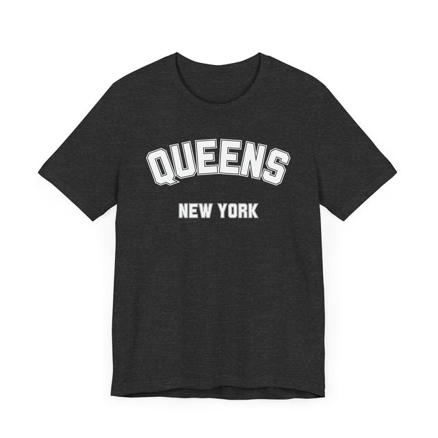 Queens NY Tshirt, New York Lover, Queens Gift, Real New Yorker T-shirt, Cute T for her, Cool T for him, NYC Tshirt, New York City Gift