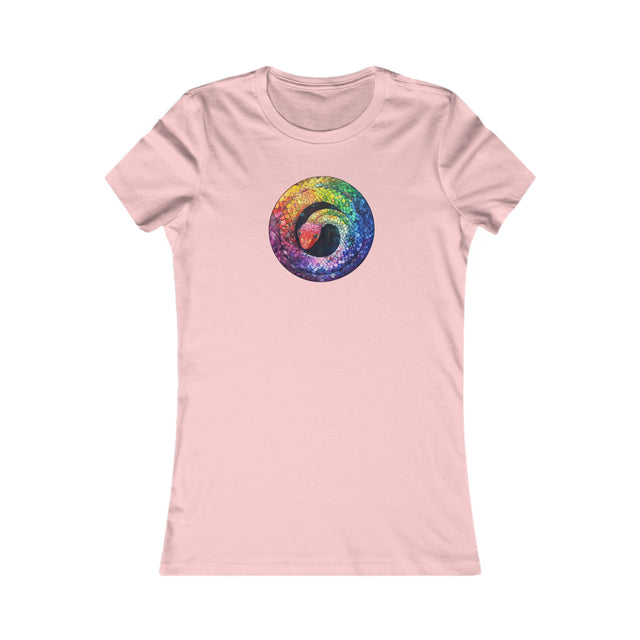 Rainbow Snake T-shirt,Pride Shirt,Snake Lover Top,Rainbow Animals,LGBTQ+ Tee,Women's Favorite Tee