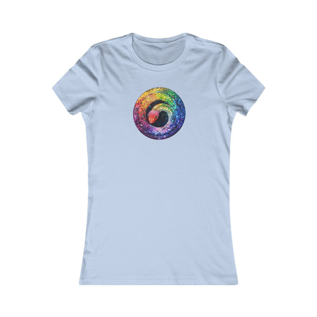 Rainbow Snake T-shirt,Pride Shirt,Snake Lover Top,Rainbow Animals,LGBTQ+ Tee,Women's Favorite Tee