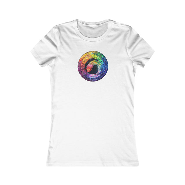 Rainbow Snake T-shirt,Pride Shirt,Snake Lover Top,Rainbow Animals,LGBTQ+ Tee,Women's Favorite Tee