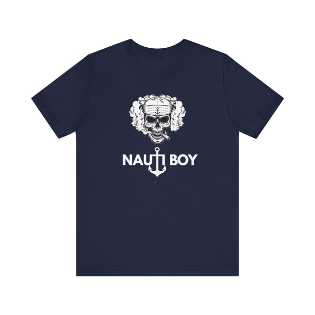 Nauti Boy Tshirt, Nautical Tshirt, Boating Tshirt-Captain Tshirt, Pirate Tshirt, Rebel Tshirt, Father's Day gift, Cigar Tshirt, Skull Tshirt