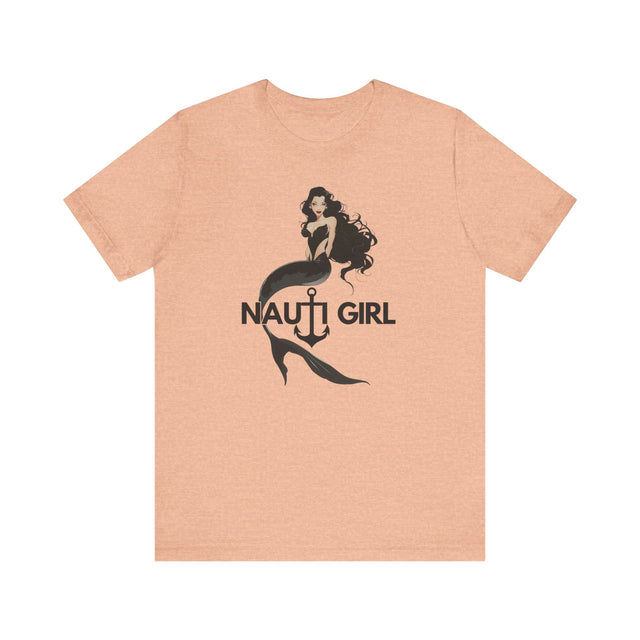 Nauti Girl Tshirt, Boating Tshirt, Nautical Tshirt, Sea Lover Tshirt, Mothers Day Gift, Boating Gift for her, Sailing Gift for her, Mermaid