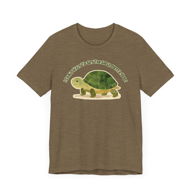 Introvert tee, Cute Turtle Tshirt